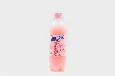 Напиток безалкогольный газированный Милкис Клубника 500 мл / Milkis Strawberry 500 ml