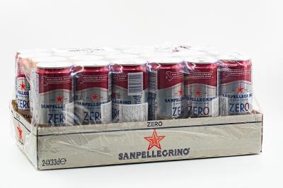 Напиток безалкогольный газированный коктейль без сахара Sanpellegrino 330 мл ж/б