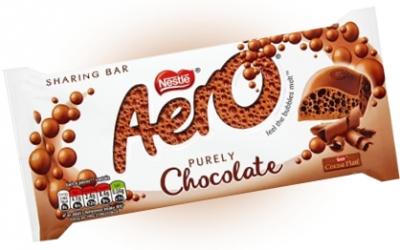 Молочный пористый шоколад Nestle Aero Шоколад 90 гр