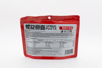 Макароны б/п Ванджэ Фэн Фань со вкусом стейка с черным перцем (Китай) 112,5г